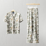 Pyjama longset van bamboe voor dames - Jungle