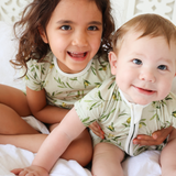 Infantil Shortie PJ Set Aceitunas