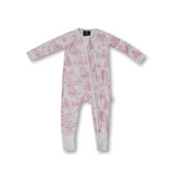 ZIPSTER™ Roze Toile de Jouy
