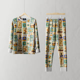 Set de pyjamas pour enfants Tampons pour animaux