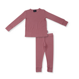 Children's PJ Set Ribbed Rose
