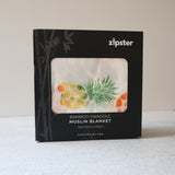 Ananas Grote Mousseline Deken