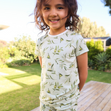 Infantil Shortie PJ Set Aceitunas