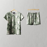 Modèle d'ensemble de pyjamas pour enfants