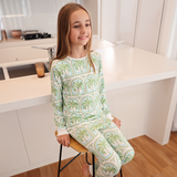 Modèle d'ensemble de pyjamas pour enfants