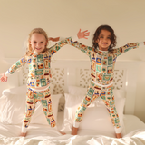 Set de pyjamas pour enfants Tampons pour animaux