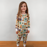Set de pyjamas pour enfants Tampons pour animaux