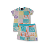 Children's PJ Shortie Set Seashell
