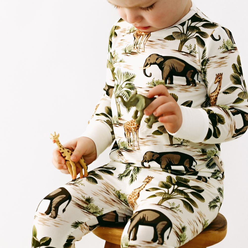 Kinder-Pyjama-Set Dschungel